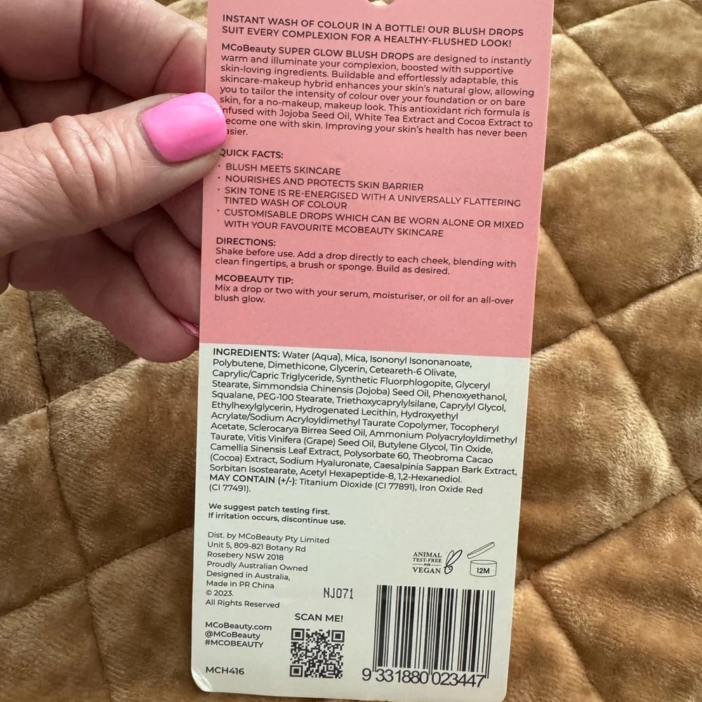 MCoBeauty “Super glow “ blush drops!! Another MUST HAVE by MacoBeauty🩷
